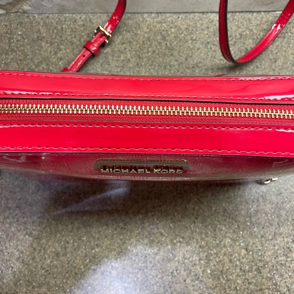 👜 NWOT Michael Kors MK Clear Large EW East West Crossbody Stadium Bag - Picture 6 of 12